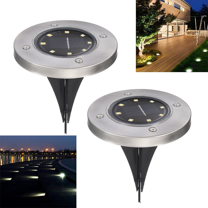 Solar Powered Ground Light Garden Pathway