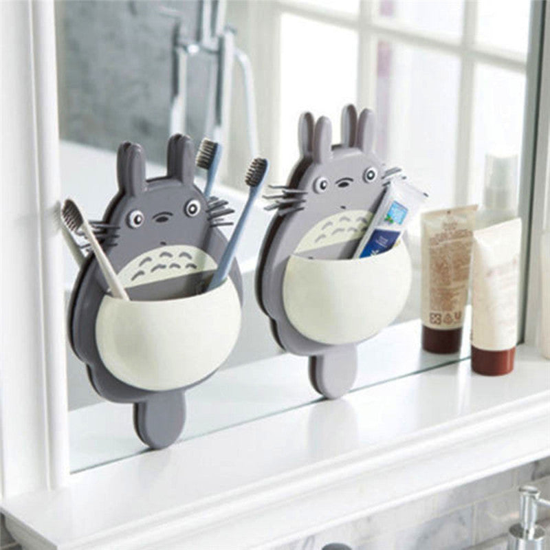 Toothbrush Wall Mount Holder Cute Totoro