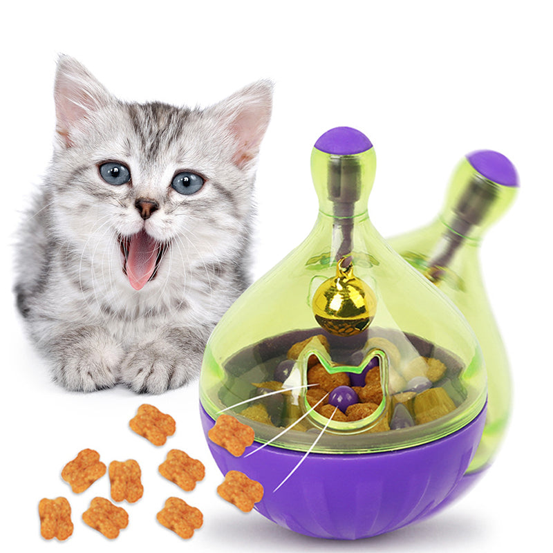 Interactive Cat IQ Treat Ball Toy