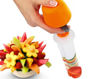 Creative DIY Plastic Presse Fruit Cutter Slicer