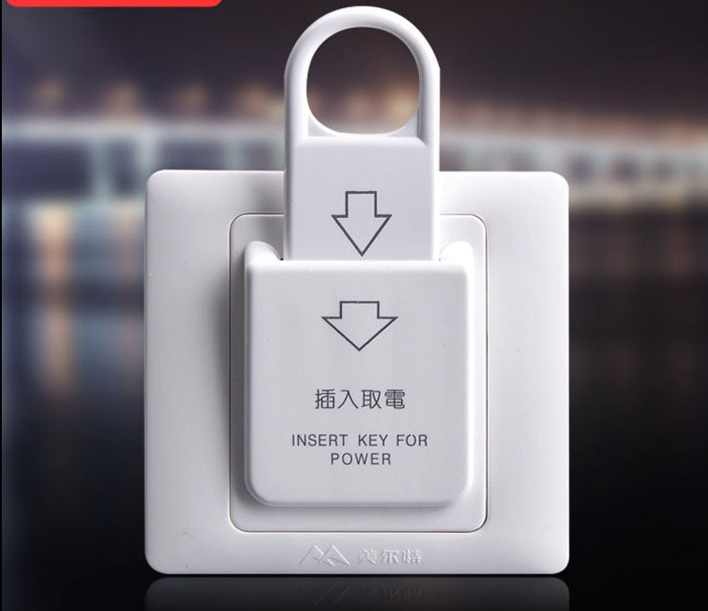 Hotel Magnetic Card electric Switch push button