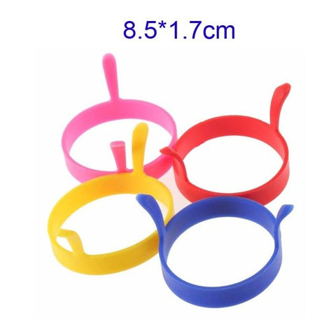 Kitchen Silicone Lovely Style Cats Frog Smiling Face Shape Egg Mold Breakfast Fried Eggs Mould Cute Interesting Mould Egg Tools
